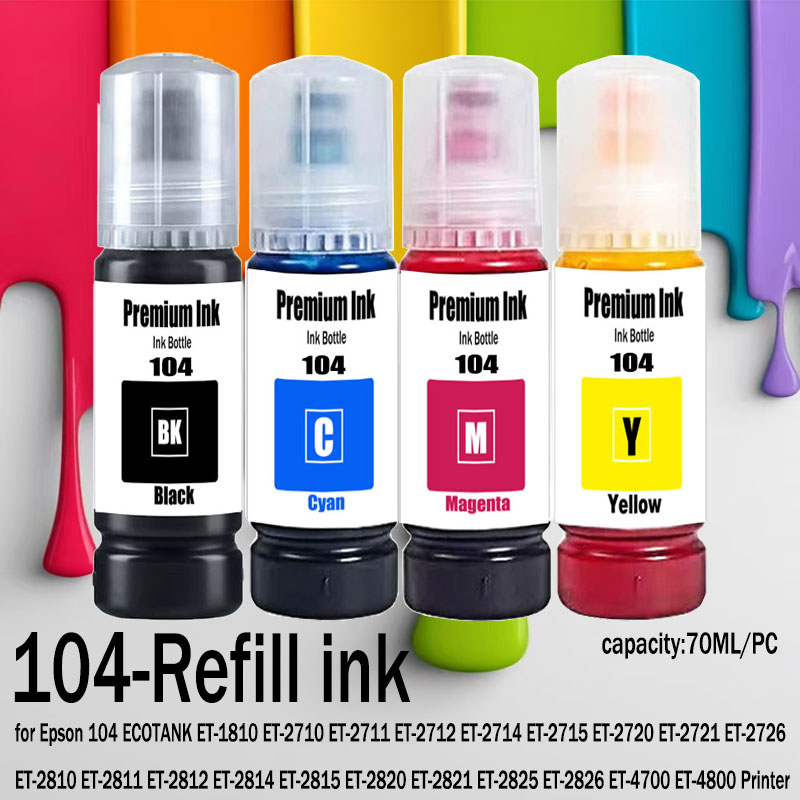 Fountain Pen Bottled Ink - Epson ECOTANK ET-2821 ET-2825 ET-2826 ET-2830