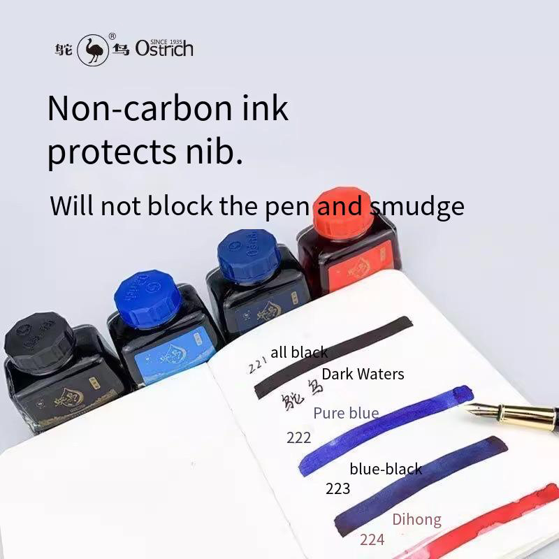 Ostrich 2-Serisi Dolma Kalem M - Fountain Pen Bottled Ink incelemesi ve fiyatı