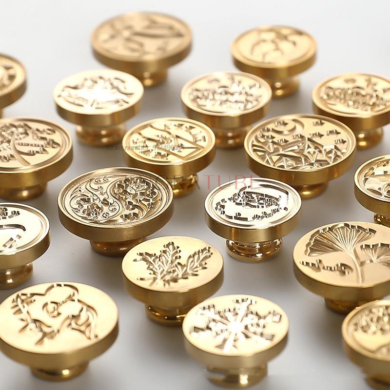 6 bakır mühür mumu damga kafal - Wax Seal Stamp Set incelemesi ve fiyatı